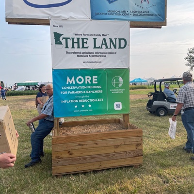 Farmfest entrance banner